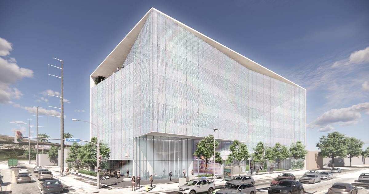 Proposed office building at Pico & Sepulveda is designed for biotech